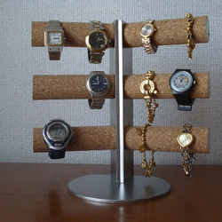 腕時計　スタンド　12本掛け角度付き腕時計スタンド　スタンダード 1枚目の画像