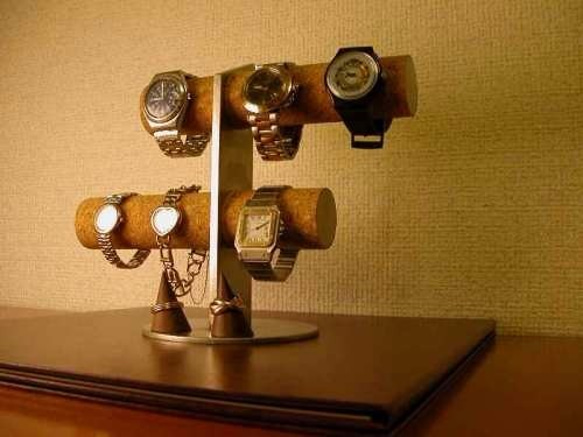 腕時計スタンド　6本掛け腕時計スタンド 　リングスタンド 4枚目の画像