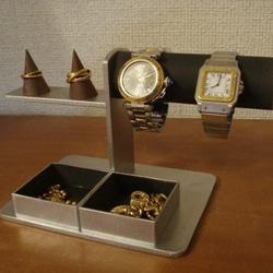 敬老の日　ブラック　腕時計、リング、トレイアクセサリースタンド　N150103 9枚目の画像