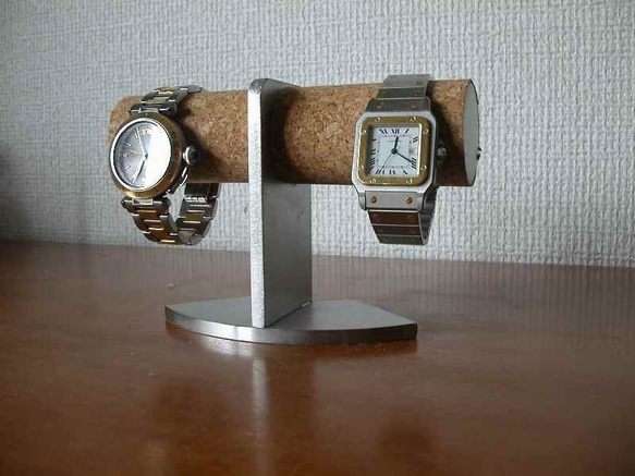 腕時計スタンド　2本掛け腕時計インテリアスタンド  N8413 1枚目の画像