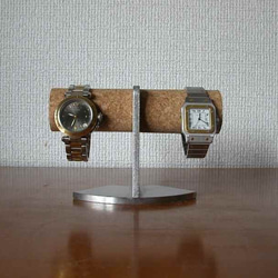 腕時計スタンド　2本掛け腕時計インテリアスタンド  N8413 2枚目の画像