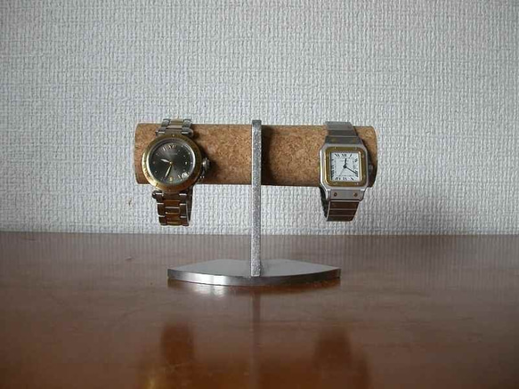 腕時計スタンド　2本掛け腕時計インテリアスタンド  N8413 2枚目の画像