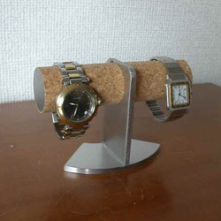腕時計スタンド　2本掛け腕時計インテリアスタンド  N8413 3枚目の画像