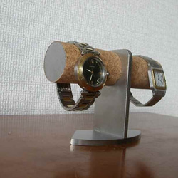 腕時計スタンド　2本掛け腕時計インテリアスタンド  N8413 5枚目の画像