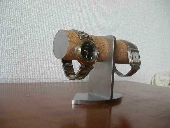 腕時計スタンド　2本掛け腕時計インテリアスタンド  N8413 5枚目の画像
