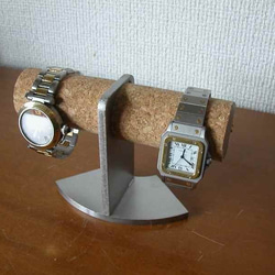 腕時計スタンド　2本掛け腕時計インテリアスタンド  N8413 6枚目の画像