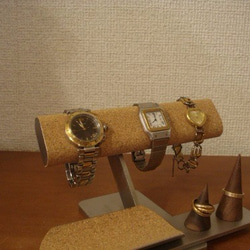 3本掛け腕時計、アクセサリーディスプレイスタンド　TUモデル 4枚目の画像