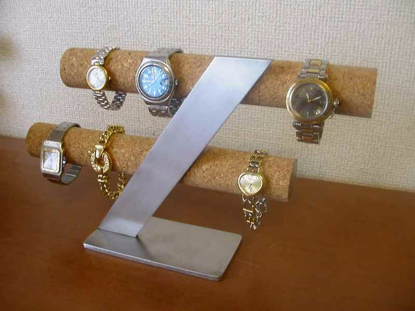 腕時計スタンド　ステンレス製8本掛けインテリア腕時計収納スタンド　スタンダード 2枚目の画像