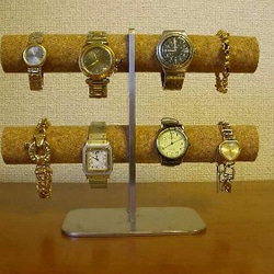 プレゼントに！8本掛けインテリア腕時計スタンド　スタンダード 2枚目の画像
