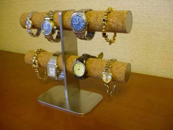 プレゼントに！8本掛けインテリア腕時計スタンド　スタンダード 3枚目の画像