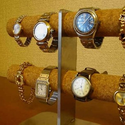 プレゼントに！8本掛けインテリア腕時計スタンド　スタンダード 7枚目の画像