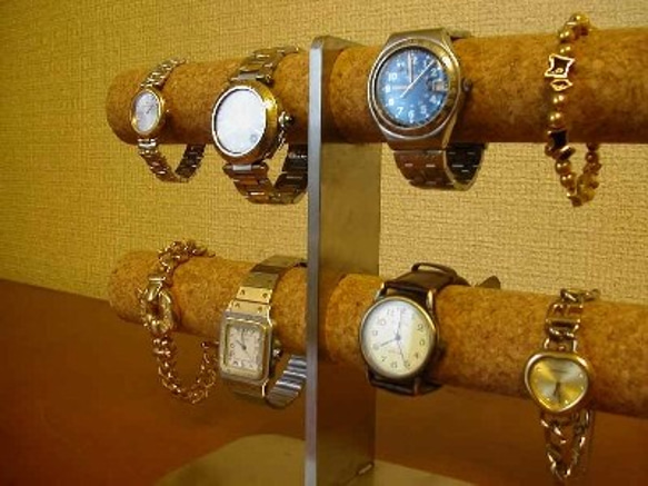 プレゼントに！8本掛けインテリア腕時計スタンド　スタンダード 7枚目の画像