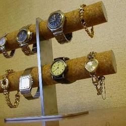 プレゼントに！8本掛けインテリア腕時計スタンド　スタンダード 9枚目の画像