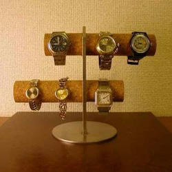腕時計愛好家に！　6本掛け腕時計スタンド 2枚目の画像