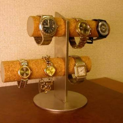 腕時計愛好家に！　6本掛け腕時計スタンド 3枚目の画像