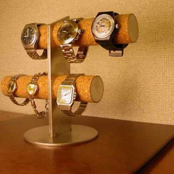 腕時計愛好家に！　6本掛け腕時計スタンド 4枚目の画像