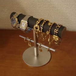 腕時計スタンド　丸パイプ腕時計、ブレスレット、イヤリングスタンド　スタンダード　ak-design 5枚目の画像