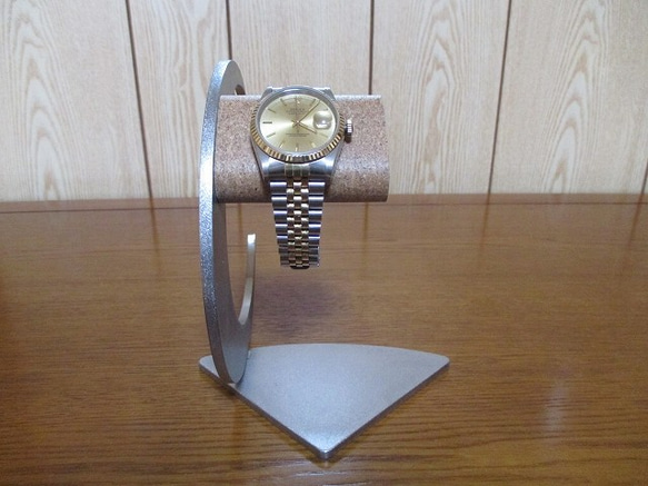 三日月シングル腕時計スタンド　スタンダード 3枚目の画像
