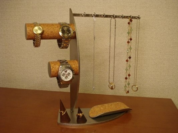 母の日　アクセサリー　収納！腕時計、ネックレス、指輪スタンド　ak-design　No912202. 1枚目の画像