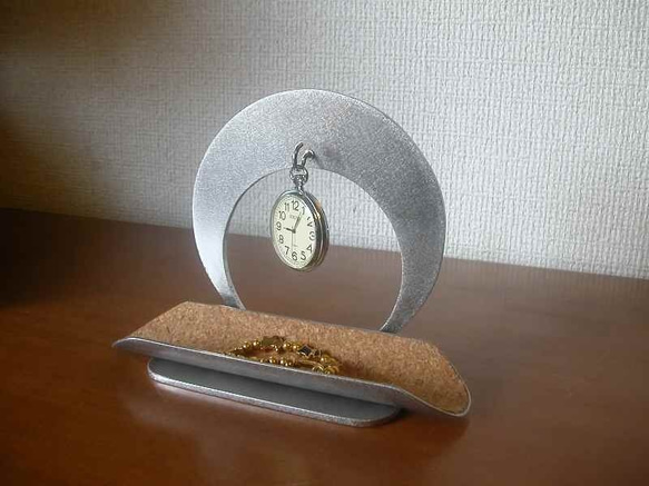 母の日に★　1本掛け懐中時計スタンドロングトレイ　AKデザイン　IMG0195 