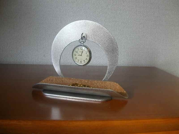 母の日に★　1本掛け懐中時計スタンドロングトレイ　AKデザイン　IMG0195 