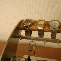 父の日プレゼント♬　時計、眼鏡、キーホルダースタンド　AKデザイン　No.101226 7枚目の画像