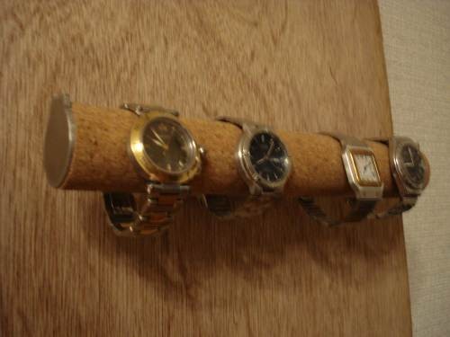 4本掛け壁付き丸パイプ腕時計スタンド2　ak-design　N120922