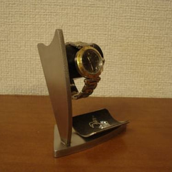敬老の日に　腕時計スタンド　デザイン時計収納スタンド　ブラックトレイバージョン　No.120213 3枚目の画像
