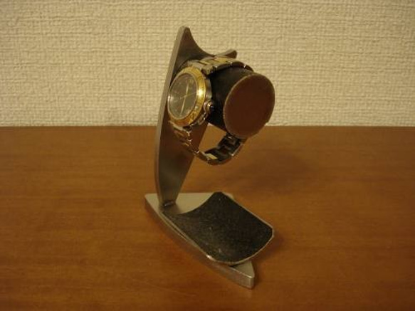 敬老の日に　腕時計スタンド　デザイン時計収納スタンド　ブラックトレイバージョン　No.120213 8枚目の画像