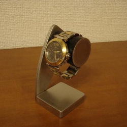 敬老の日に　ブラックコルクデスク腕時計スタンド　No.120214 7枚目の画像