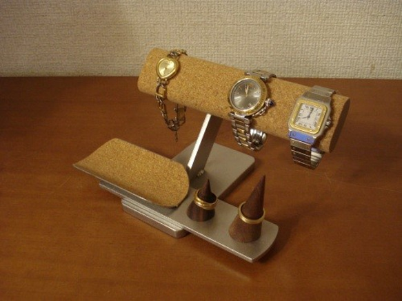 愛する人へのプレゼント♪3本掛け腕時計、アクセサリーディスプレイスタンド　受注販売　TUモデル　No.141009 10枚目の画像