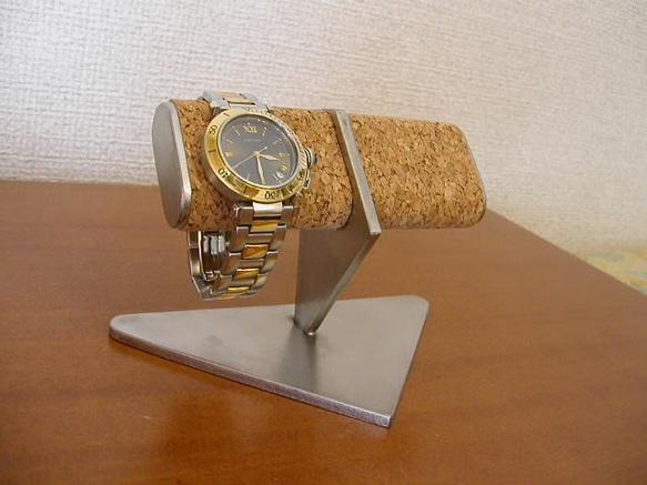 クリスマスに　腕時計スタンド　だ円パイプ腕時計スタンド　受注製作　IMG４１ 1枚目の画像