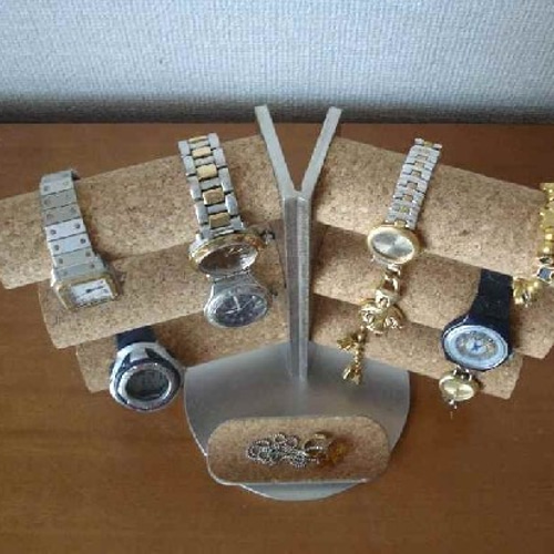 腕時計 飾る 腕時計スタンド 12本掛け角度付き腕時計スタンド ハーフ