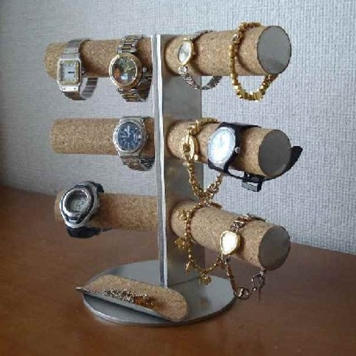 腕時計 飾る 腕時計スタンド 12本掛け角度付き腕時計スタンド ハーフ