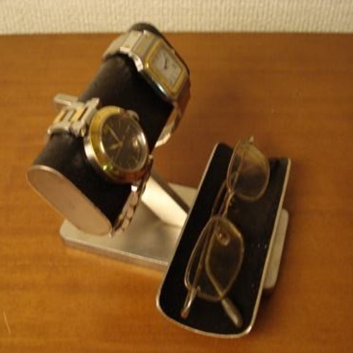 ブラックコルクだ円パイプ腕眼鏡スタンド No.111226 その他インテリア 