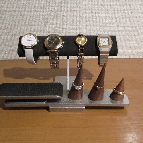 リング スタンド、トレイを固定していないアクセサリースタンド 