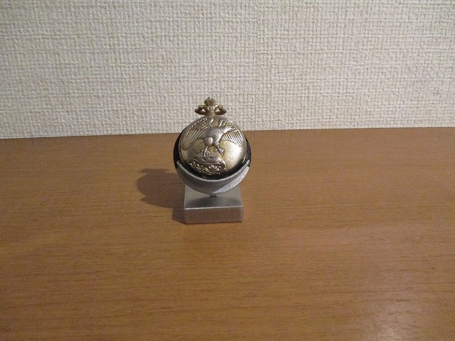 新作　懐中時計収納　どっしり安定懐中時計スタンド　ブラック　181118