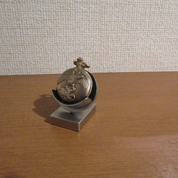 新作　懐中時計収納　どっしり安定懐中時計スタンド　ブラック　181118 8枚目の画像