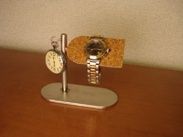 クリスマスに　懐中時計収納！腕時計＆懐中時計スタンド 5枚目の画像