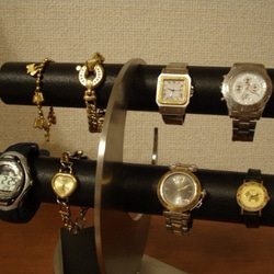 プレゼントにどうですか？三日月ブラックロングトレイ、リングスタンド腕時計スタンド 8枚目の画像