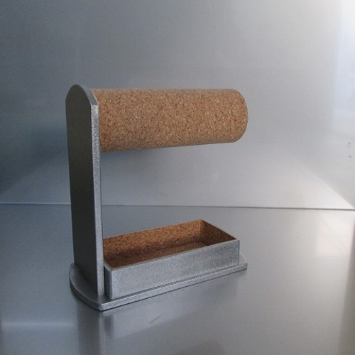 腕時計 飾る 2本掛け腕時計スタンド トレイ付き その他インテリア雑貨