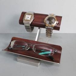 新作　木目模樣腕時計、眼鏡スタンド　190418 3枚目の画像