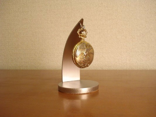 懐中時計　飾る　1本掛け懐中時計スタンド