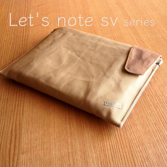 筆記本電腦外殼 type6 let&#39;s note sv 系列專用案例帆布岡山牛仔布 let&#39;s note 第1張的照片