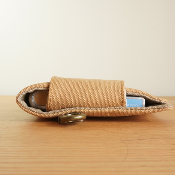 glo case pouch type6 hyper or pro canvas 岡山牛仔布 Sanada string 第3張的照片