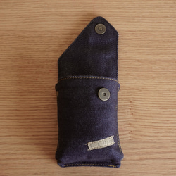 glo case pouch type7 hyper or pro Okayama denim Sanada string 第5張的照片