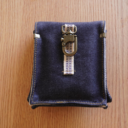 glo case pouch type7 hyper or pro Okayama denim Sanada string 第6張的照片