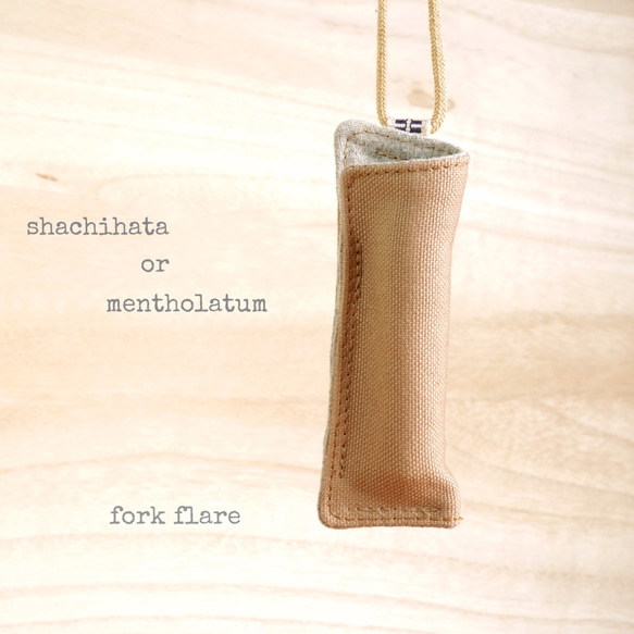 項鍊 Mentholatum Shachihata Case Canvas 規格 Sanada Cord 第1張的照片