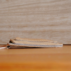 名片夾鑰匙包雙頸帶帆布規格 sanada string 第4張的照片