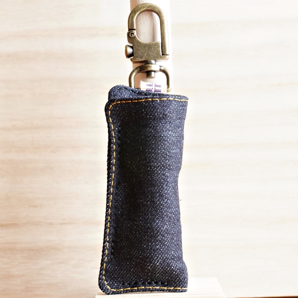 Mentholatum Shachihata Case 登山扣 規格 Okayama Denim Canvas Sanada C 第1張的照片